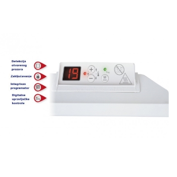 Noirot  panelni radijator Spot E II 1500W sa digitalnim termostatom