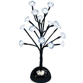 Novogodišnje ukrasno drvo sa LED diodama 38cm 