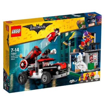 Lego set Batman movie Harley Quinn cannoball attack LE70921