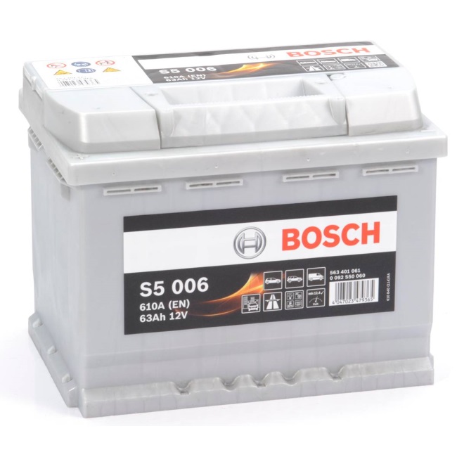 Bosch akumulator S5 12V 63Ah 0092S50050-1