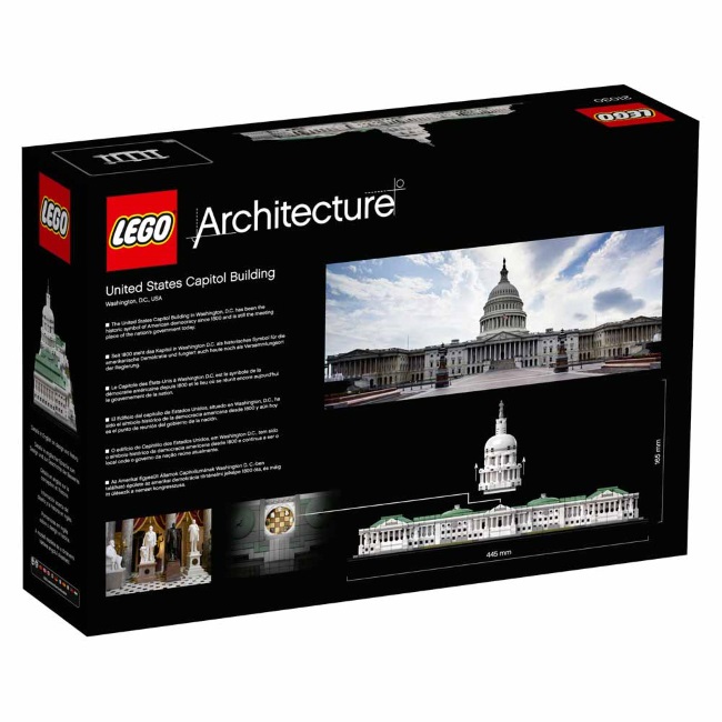 Lego Architecture set Capitol building LE21030-9
