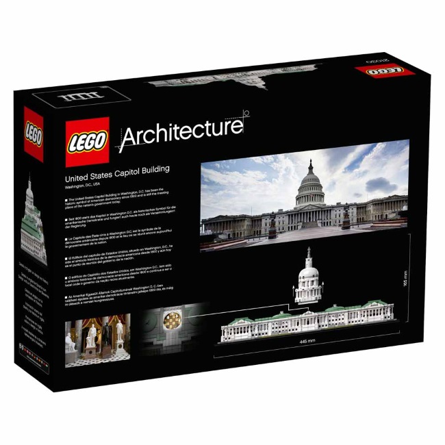 Lego Architecture set Capitol building LE21030