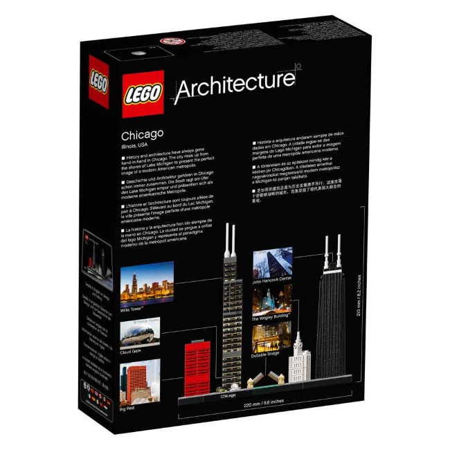 Lego Architecture set Chicago LE21033-9