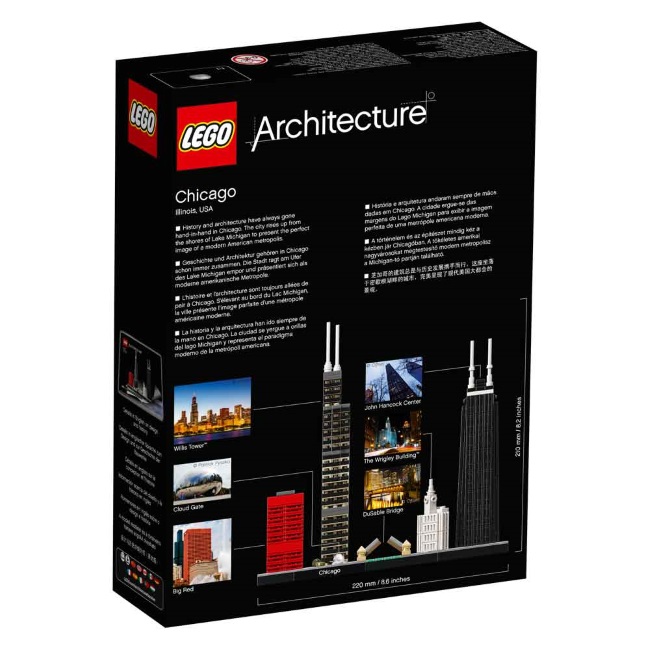 Lego Architecture set Chicago LE21033