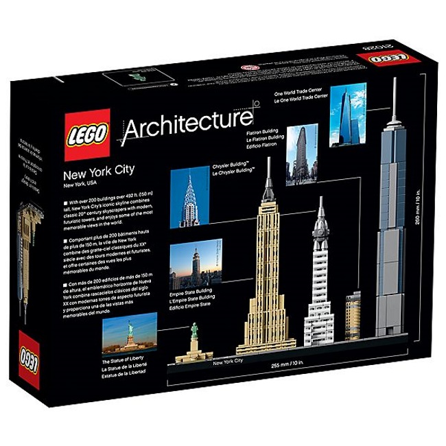 Lego Architecture set New York city LE21028-9