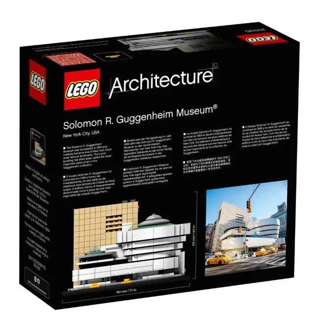 Lego Architecture set Solomon R. Guggenheim muzej LE21035 Lego Architecture set Solomon R. Guggenheim muzej LE21035