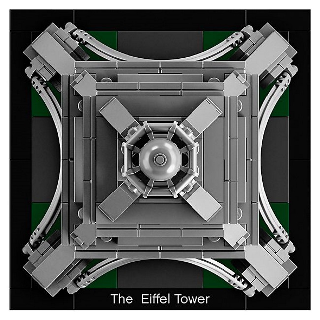 Lego Architecture set The Eiffel Tower LE21019-5