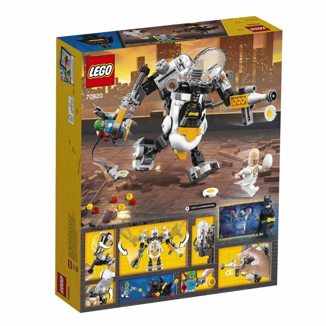 Lego set Batman movie Egghead mech food fight LE70920-9