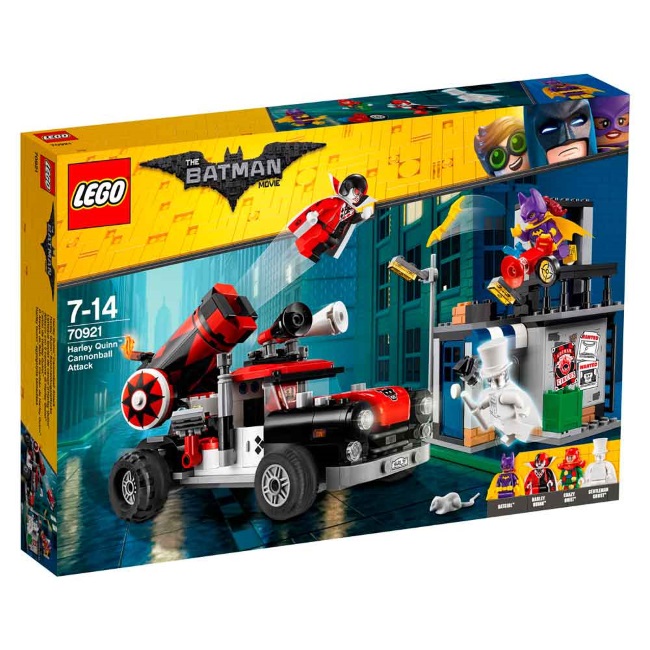 Lego set Batman movie Harley Quinn cannoball attack LE70921-7