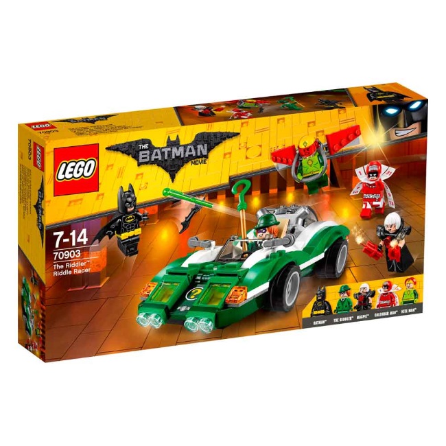 Lego set Batman movie the Riddler riddle racer LE70903-7