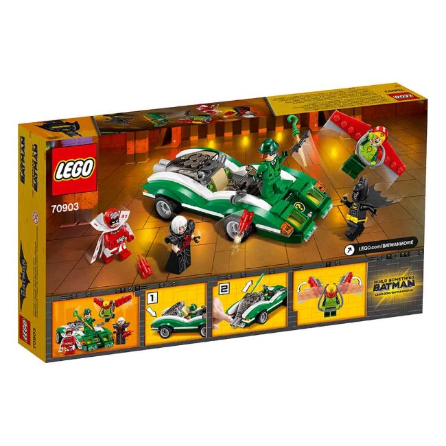 Lego set Batman movie the Riddler riddle racer LE70903-9