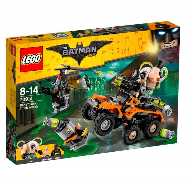 Lego set Batman movie villain truck attack vehicle 7 LE70914-7