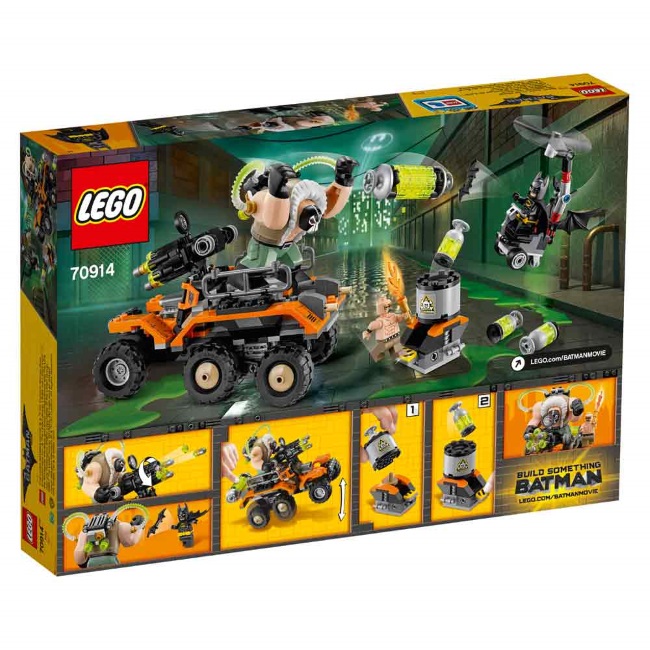 Lego set Batman movie villain truck attack vehicle 7 LE70914-9