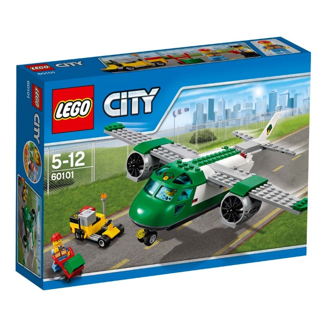 Lego set City airport cargo plane LE60101-7
