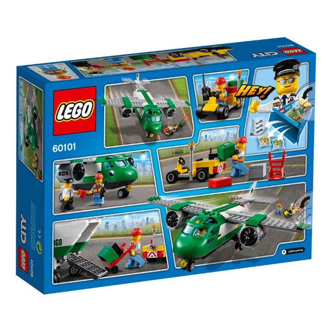 Lego set City airport cargo plane LE60101-9
