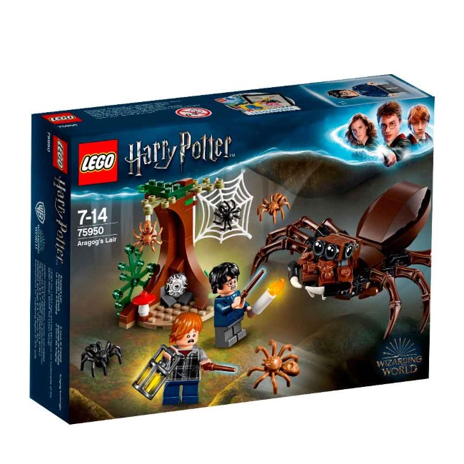 Lego set Harry Potter aragogs lair LE75950-7
