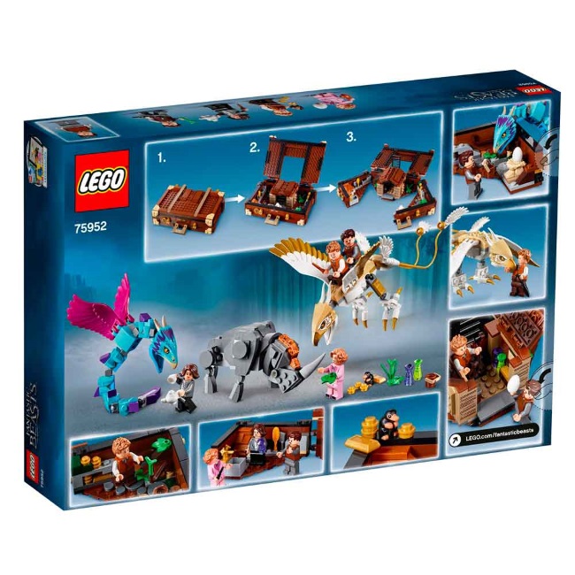 Lego set Harry Potter newt case of magical creatures LE75952