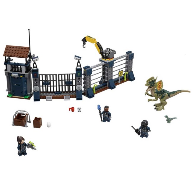 Lego set Jurassic world dilophosaurus outpost attack LE75931-1