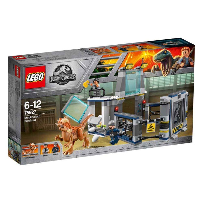 Lego set Jurassic world stygimoloch breakout LE75927-7