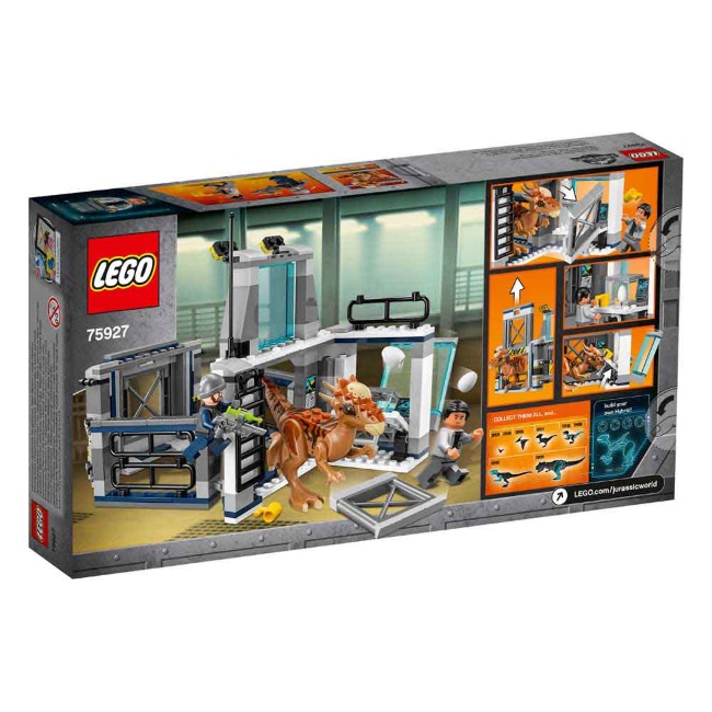Lego set Jurassic world stygimoloch breakout LE75927-9