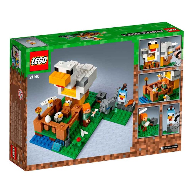 Lego set Minecraft the chicken coop LE21140-9