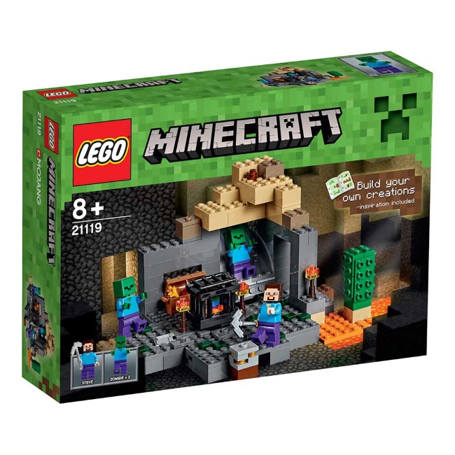 Lego set Minecraft the dungeon LE21119-3