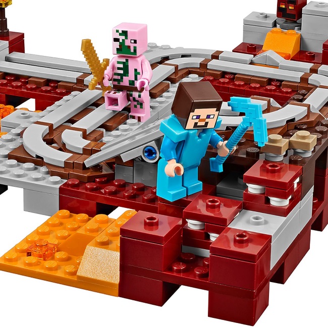 Lego set Minecraft the nether railway LE21130-3