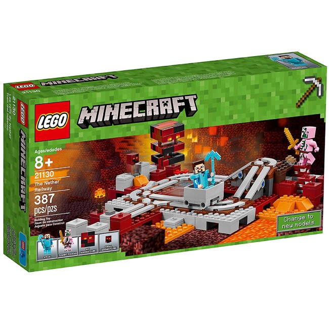 Lego set Minecraft the nether railway LE21130-7