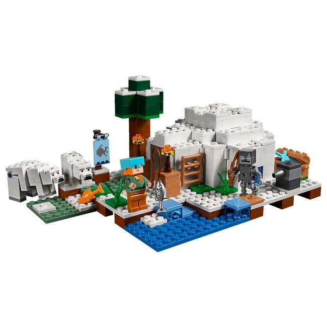 Lego set Minecraft the polar igloo LE21142-3