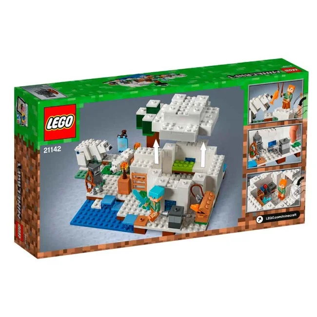 Lego set Minecraft the polar igloo LE21142