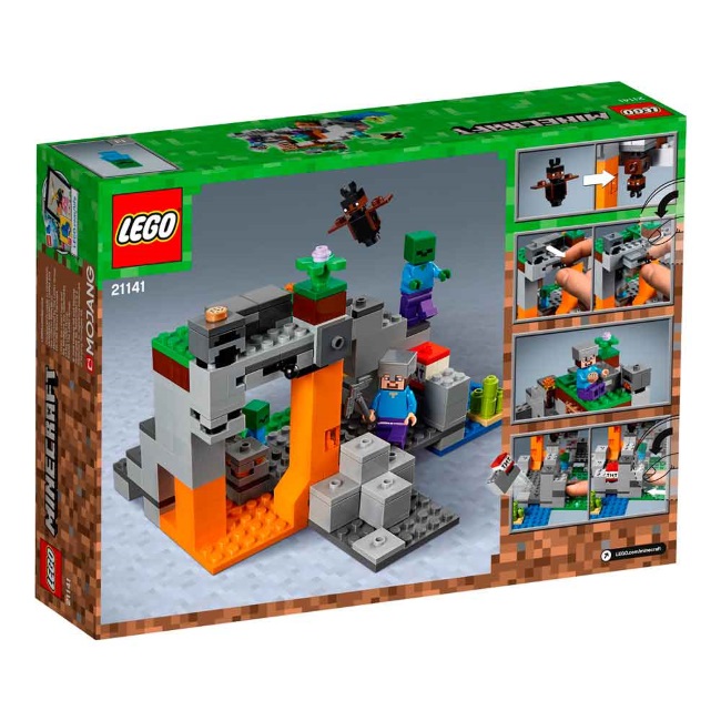 Lego set Minecraft the zombie cave LE21141-9