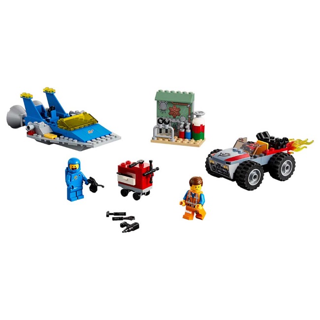 Lego set Movie Emmet and Bennys build and fix workshop LE70821-1