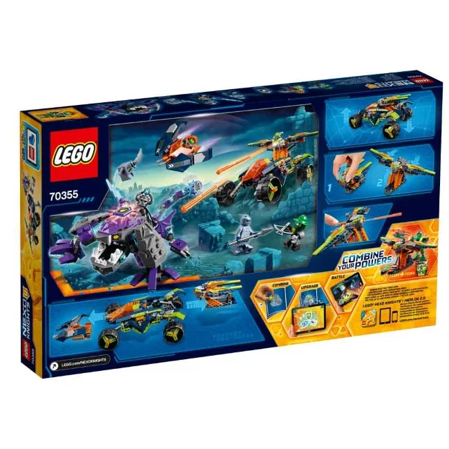 Lego set Nexo knights Aarons rock climber LE70355 Lego set Nexo knights Aarons rock climber LE70355