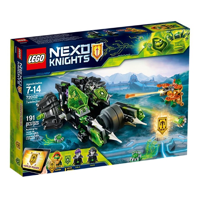 Lego set Nexo knights Twinfector LE72002-7
