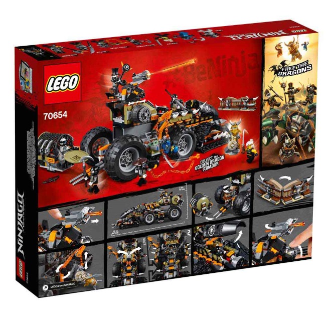 Lego set Ninjago Dieselnaut LE70654-9