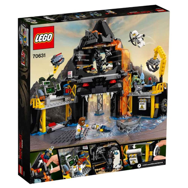 Lego set Ninjago Gramadons volcano lair LE70631-9