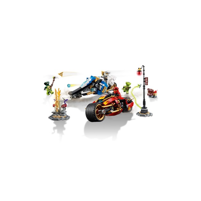 Lego set Ninjago Kais blade cycle & Zane-3