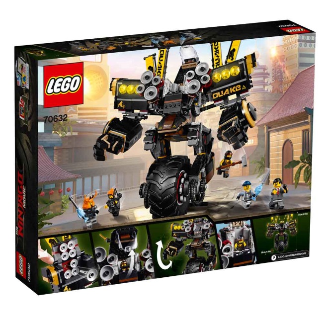 Lego set Ninjago Quake mech LE70632-9