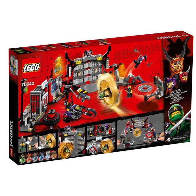 Lego set Ninjago S.O.G. headquartes LE70640-9