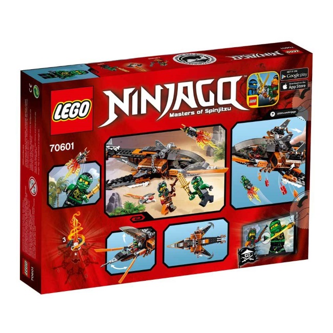 Lego set Ninjago Sky shark LE70601-9