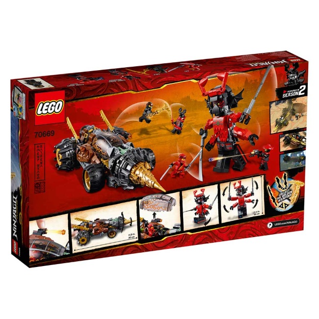 Lego set Ninjago coles earth driller LE70669-9