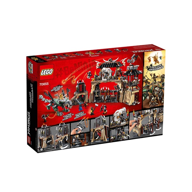 Lego set Ninjago dragon pit LE70655-9
