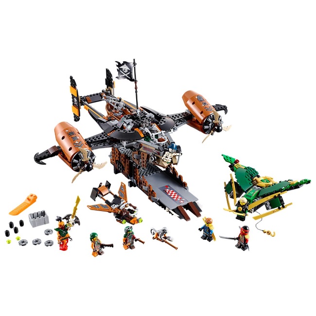 Lego set Ninjago misforunes keep LE70605-1
