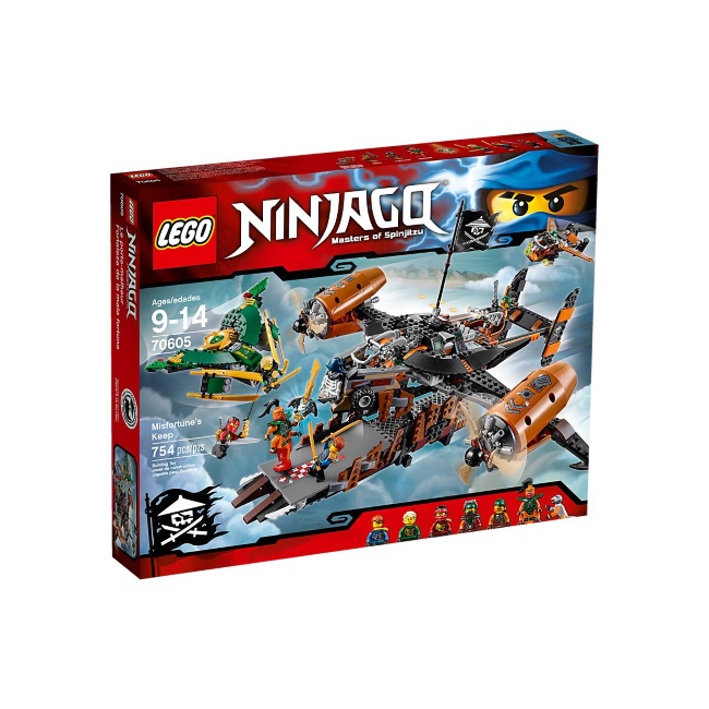 Lego set Ninjago misforunes keep LE70605-7