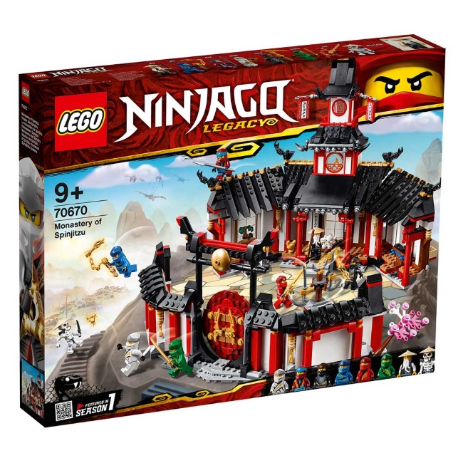 Lego set Ninjago monastery of spinjitzu LE70670-7