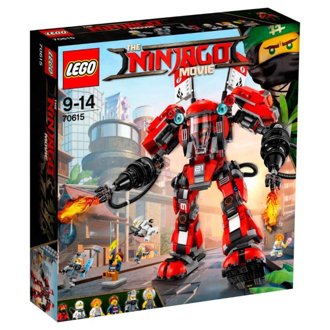 Lego set Ninjago movie fire mech LE70615-7