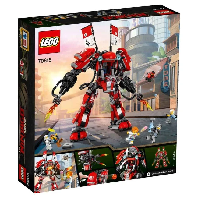 Lego set Ninjago movie fire mech LE70615 Lego set Ninjago movie fire mech LE70615