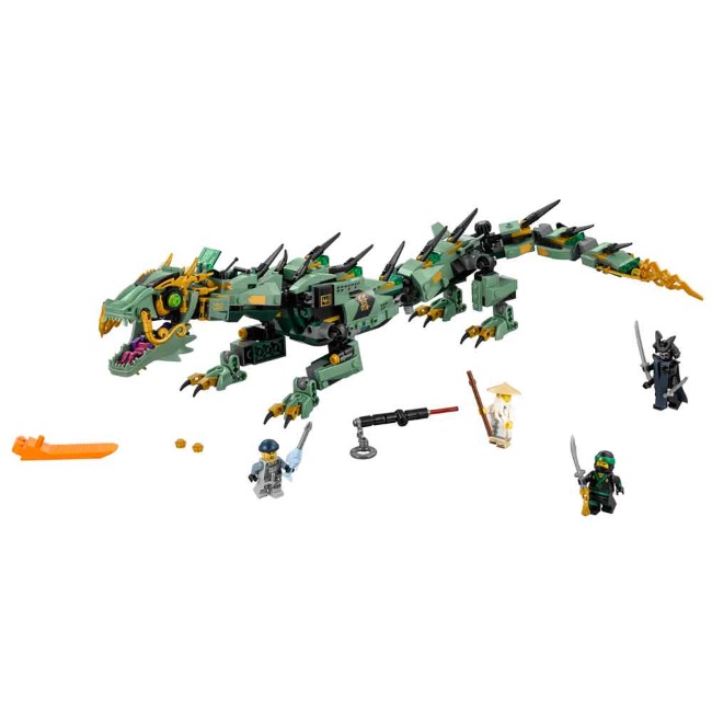 Lego set Ninjago movie green ninja mech dragon LE70612-1