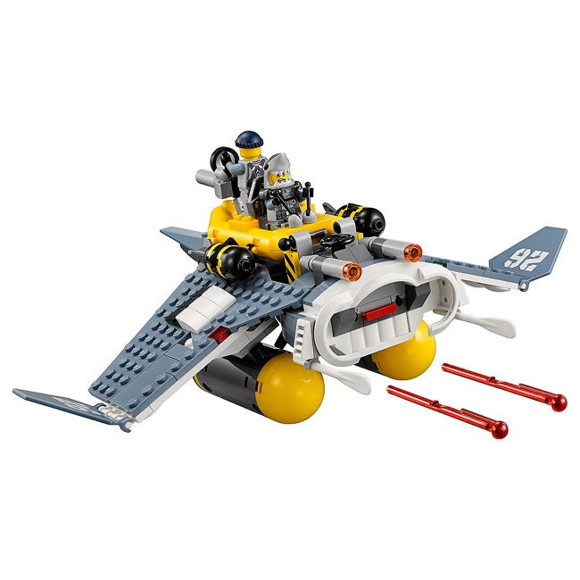 Lego set Ninjago movie manta ray bomber LE70609-3