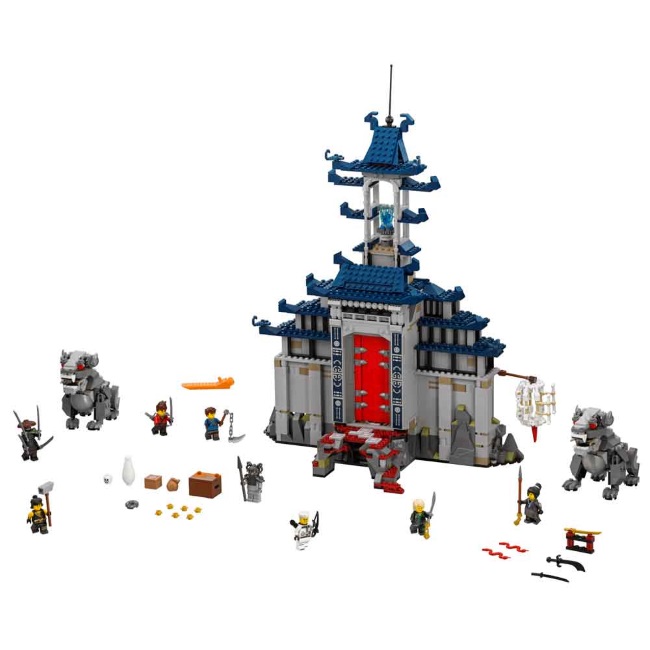 Lego set Ninjago movie temple of the Ultimate ultim LE70617-1